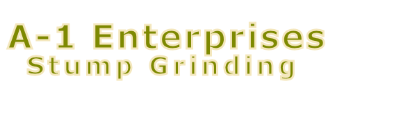 A1 Stump Grinding Logo